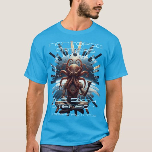 ノントポッドが6次元に入るTシャツ Tシャツ (正面)