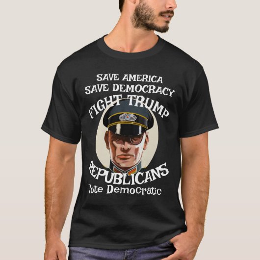 ノントランプ派共和党員 段階的引退 結婚式 Tシャツ (正面)