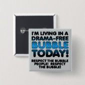 ノンドラマバブルの人々を尊敬するボタおもしろいン 缶バッジ (正面&裏面)