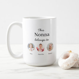 ノンナへのギフト 名前入り  コーヒーマグカップ