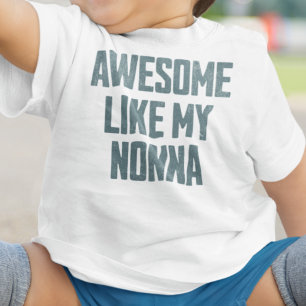 ノンナみたいにかわいい 笑える ベビーTシャツ