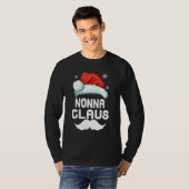 ノンナクラウスの家族おそろいクリスマスパジャマ Tシャツ (正面フル)