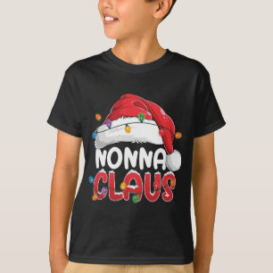 ノンナクロースクリスマスパジャマファミリーマッチングクリスマス Tシャツ
