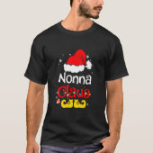 ノンナクロースクリスマスパジャマファミリーマッチングクリスマス Tシャツ (正面)