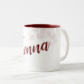 ノンナマグ |祖母イタリアンコーヒー茶 ツートーンマグカップ (正面右)