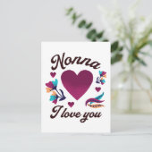 ノンナ愛してる祖母あなたを愛してる ポストカード (スタンド正面)