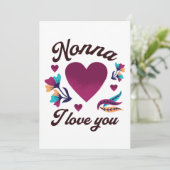 ノンナ愛してる祖母あなたを愛してる 招待状 (スタンド正面)