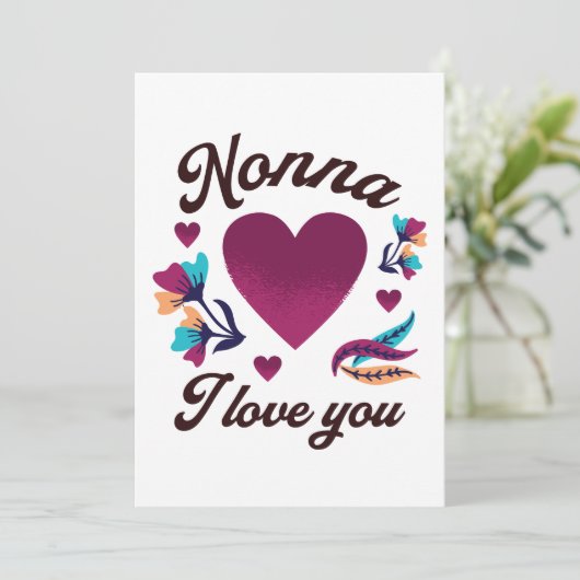 ノンナ愛してる祖母あなたを愛してる 招待状 (スタンド正面)