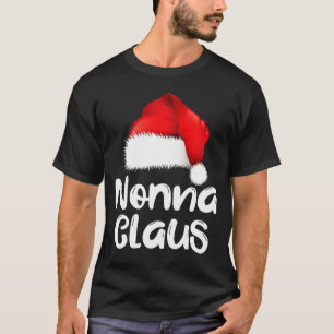 ノンナ・クラウス クリスマス ファミリーマッチング サンタ帽子 パパ Tシャツ