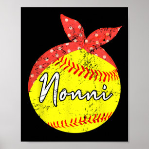 ノンニソフトボール母の日 ポスター