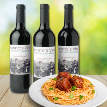 ノンノのヴィーノサリュートペースe longa vitaワインラベル