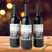 ノンノのヴィーノサリュートペースe longa vitaワインラベル ワインラベル