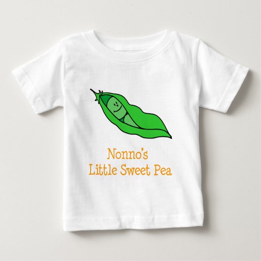 ノンノズリトルスイートピー ベビーTシャツ (正面)