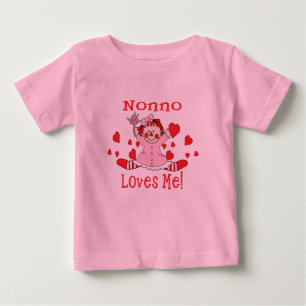 ノンノラブズミーラグドール ベビーTシャツ