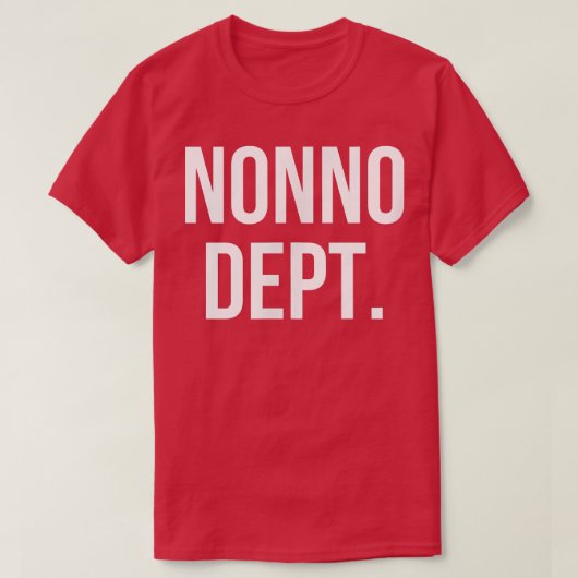 ノンノ部 Tシャツ (デザイン正面)
