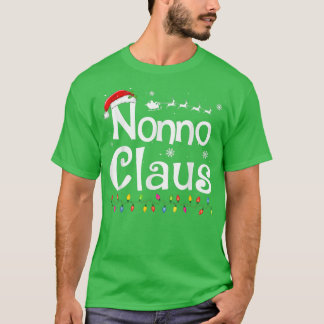 ノンノ・クロース おもしろい おばあさん サンタ パジャマ クリスマス Tシャツ