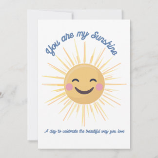 ノンバイナリーのお祝いカード 招待状