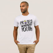 ノンバイナリーの若者を守ろう Tシャツ (正面フル)
