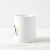 ノンバイナリー万歳 コーヒーマグカップ (中央)
