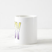 ノンバイナリー コーヒーマグカップ (中央)