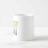 ノンバイナリー コーヒーマグカップ (中央)
