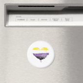 ノンバイナリー ハート マグネット (インサイチュ (食洗機))