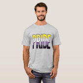 ノンバイナリー・プライドワード Tシャツ (正面フル)