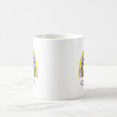 ノンバイナリー レインボー オリジナル コーヒーマグカップ (中央)