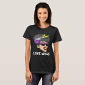 ノンバイナリー Love Wins Tシャツ (正面フル)