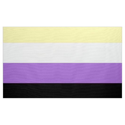 ノンバイナリー Pride フラッグ ファブリック (ヤード)