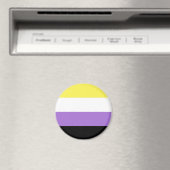 ノンバイナリー Pride フラッグ マグネット (インサイチュ (食洗機))