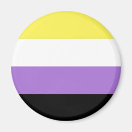 ノンバイナリー Pride フラッグ マグネット