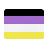 ノンバイナリー Pride フラッグ マグネット (横)
