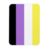 ノンバイナリー Pride フラッグ マグネット (縦)