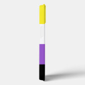 ノンバイナリー Pride フラッグ Case-Mate iPhoneケース (裏面 / 右)