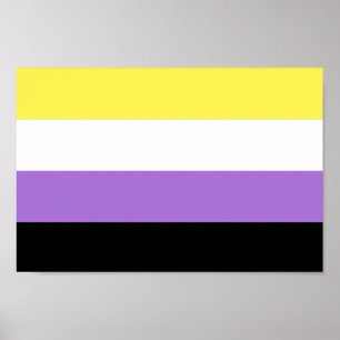 ノンバイナリー Pride ポスター