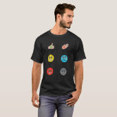 ノンバーバル写真通信自閉症Aba Slp Tee Tシャツ (正面フル)