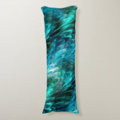 ノンパレイルケッピーティール（緑がかった色）: ボディピロー (正面縦)