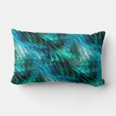 ノンパレイルケッピーティール（緑がかった色）: ランバークッション (裏面)