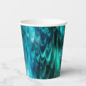 ノンパレイルケッピーティール（緑がかった色）: 紙コップ (裏面)