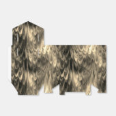 ノンパレルアンティーク金ゴールド:ティッシュペーパー フェイバーボックス (折り畳みなし)