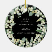 ノンフォトカスタムクリスマス セラミックオーナメント (裏面)