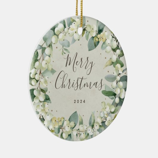 ノンフォトカスタムクリスマス セラミックオーナメント (右)