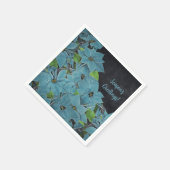 ノンブルーポ伝統的インセティアホリデイ スタンダードカクテルナプキン (角)