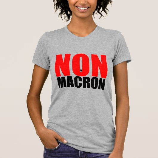 ノンマクロン Tシャツ (正面)