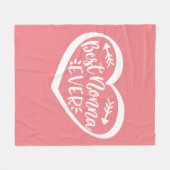 ノン最高のナエバー フリースブランケット (正面(横))