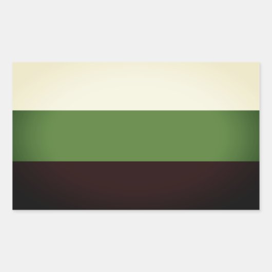 ノン・バイナリー・プライド 長方形シール (正面)