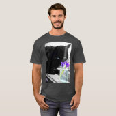 ノヴァとスミレの飛沫Tシャツ Tシャツ (正面フル)