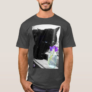 ノヴァとスミレの飛沫Tシャツ Tシャツ