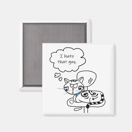 ノヴァはあの男を憎む – 磁石 (正面/裏面)